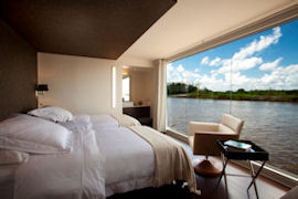 Wake up to the stunning panoramic views on the Aria